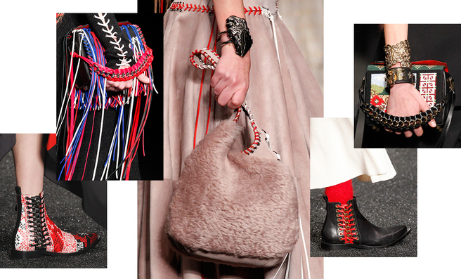 ������� � �������� � ����������� Alexander McQueen �����-���� 2017